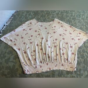 Willow root womens shirt, can be worn open in front or in back . Size large